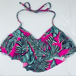 LA Hearts Bikini Top Size Medium